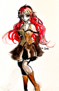 Alexandra วาดโดย Rin Linin
